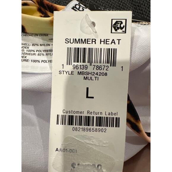 Bar Ill Animal-Print O-Ring Monokini Swimsuit Size Large - Picture 10 of 11